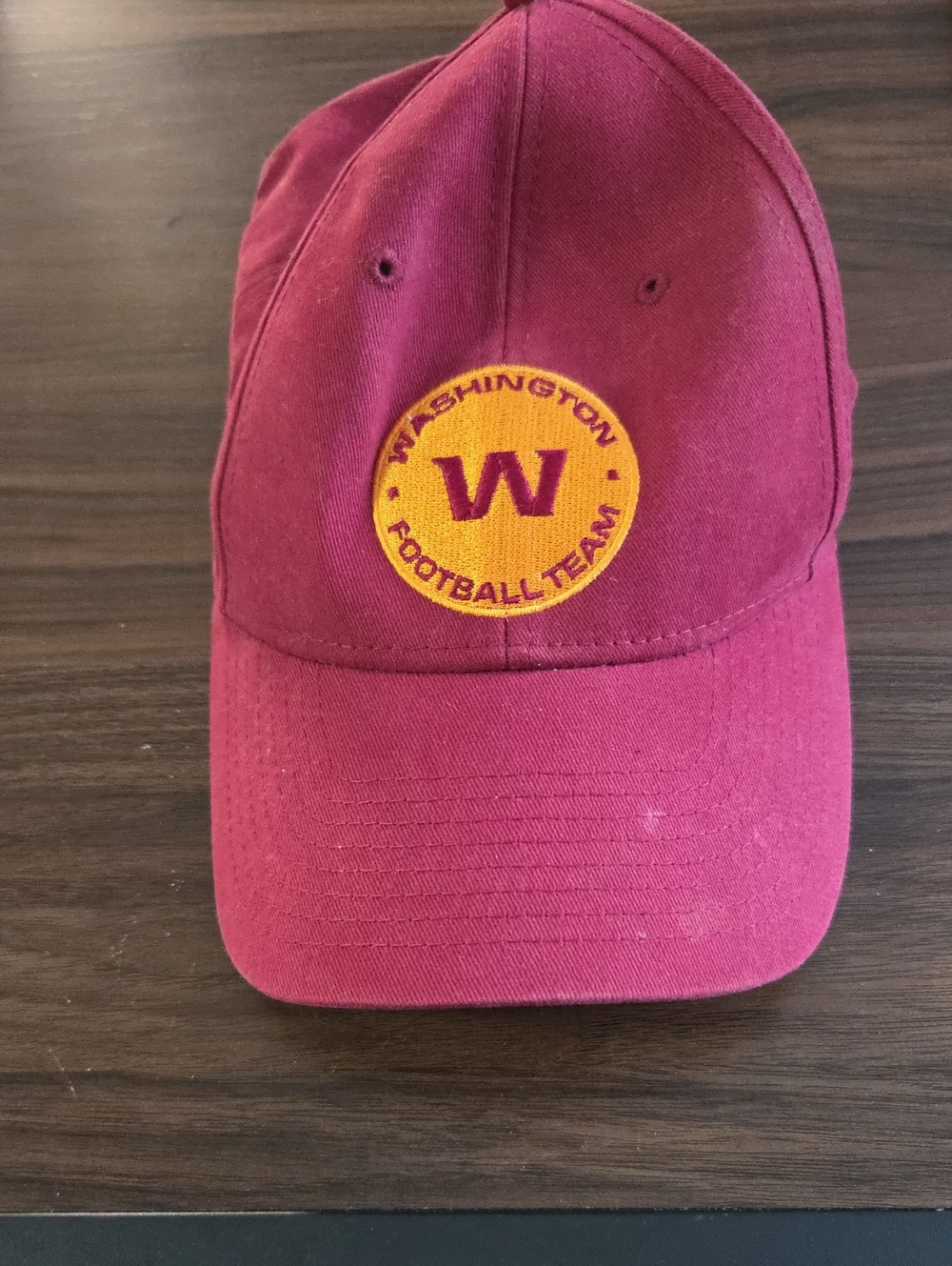 Washington Football Team Maroon Adjustable Baseball Cap